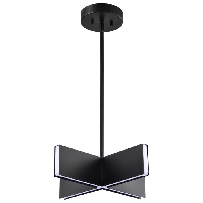 Pendant Nuvo 62-2141 Blaine - 16 Inch LED Pendant - Matte Black - Acrylic Lens Nuvo