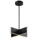 Pendant Nuvo 62-2141 Blaine - 16 Inch LED Pendant - Matte Black - Acrylic Lens Nuvo