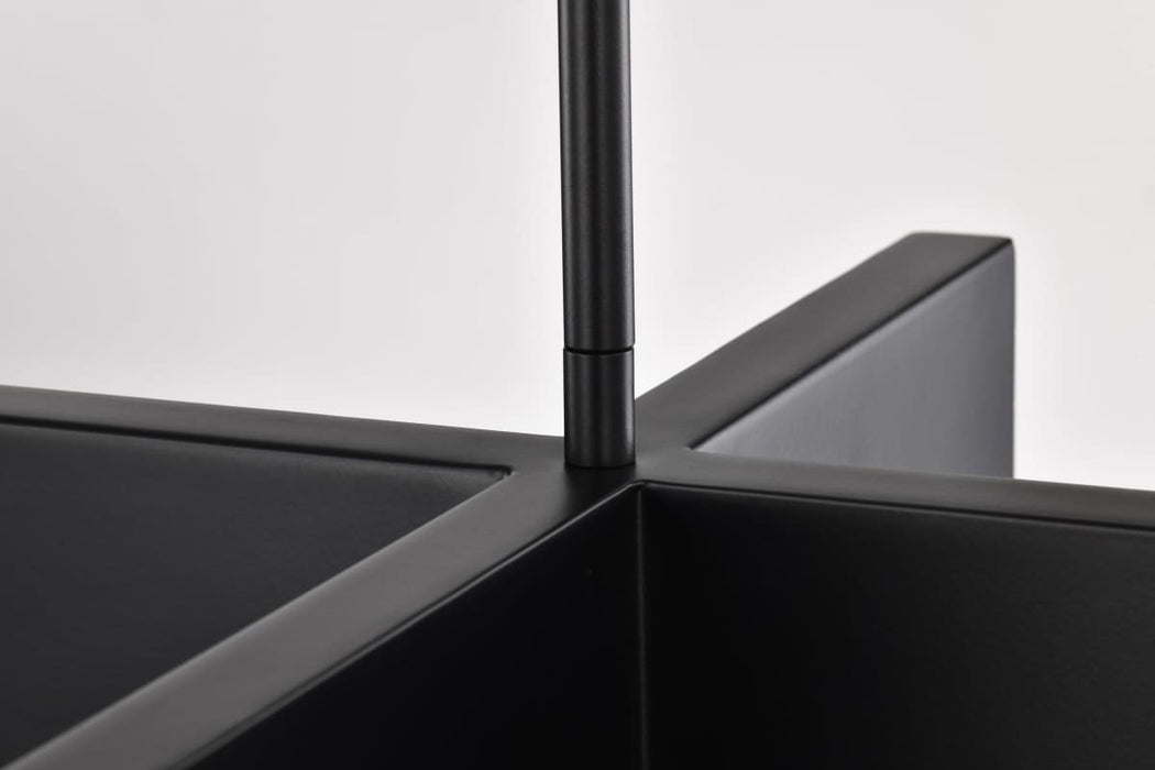 Pendant Nuvo 62-2141 Blaine - 16 Inch LED Pendant - Matte Black - Acrylic Lens Nuvo