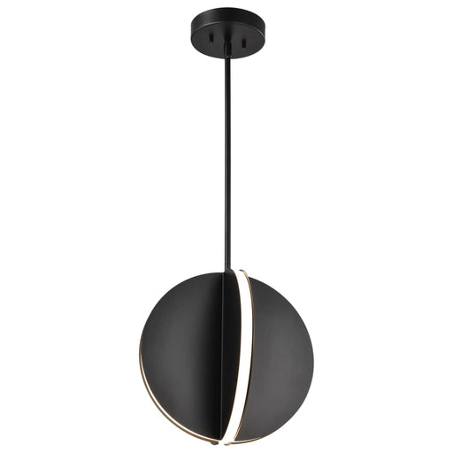 Pendant Nuvo 62-2151 Blaine - 13 Inch LED Pendant - Matte Black - Acrylic Lens Nuvo