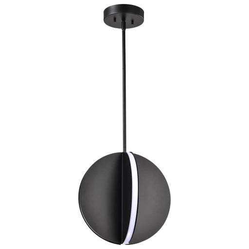 Pendant Nuvo 62-2151 Blaine - 13 Inch LED Pendant - Matte Black - Acrylic Lens Nuvo