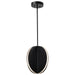 Pendant Nuvo 62-2151 Blaine - 13 Inch LED Pendant - Matte Black - Acrylic Lens Nuvo