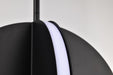 Pendant Nuvo 62-2151 Blaine - 13 Inch LED Pendant - Matte Black - Acrylic Lens Nuvo