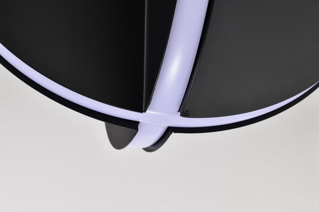 Pendant Nuvo 62-2151 Blaine - 13 Inch LED Pendant - Matte Black - Acrylic Lens Nuvo