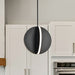 Pendant Nuvo 62-2151 Blaine - 13 Inch LED Pendant - Matte Black - Acrylic Lens Nuvo