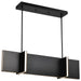 Island Pendant Nuvo 62-2161 Blaine - 38 Inch LED Island Pendant - Matte Black - Acrylic Lens Nuvo