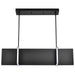 Island Pendant Nuvo 62-2161 Blaine - 38 Inch LED Island Pendant - Matte Black - Acrylic Lens Nuvo