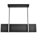 Island Pendant Nuvo 62-2161 Blaine - 38 Inch LED Island Pendant - Matte Black - Acrylic Lens Nuvo