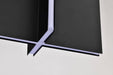 Island Pendant Nuvo 62-2161 Blaine - 38 Inch LED Island Pendant - Matte Black - Acrylic Lens Nuvo