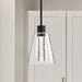 Pendant Nuvo 62-2171 Aura - 7 Inch LED Pendant - Matte Black - K9 Bubble Crystal - 3000K CCT Nuvo