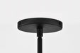 Pendant Nuvo 62-2172 Aura - 12 Inch LED Pendant - Matte Black - K9 Bubble Crystal - 3000K CCT Nuvo
