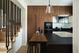 Pendant Nuvo 62-2172 Aura - 12 Inch LED Pendant - Matte Black - K9 Bubble Crystal - 3000K CCT Nuvo