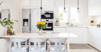 Pendant Nuvo 62-2172 Aura - 12 Inch LED Pendant - Matte Black - K9 Bubble Crystal - 3000K CCT Nuvo