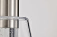 Pendant Nuvo 62-2191 Aura - 7 Inch LED Pendant - Brushed Nickel - K9 Bubble Crystal - 3000K CCT Nuvo