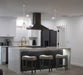 Pendant Nuvo 62-2191 Aura - 7 Inch LED Pendant - Brushed Nickel - K9 Bubble Crystal - 3000K CCT Nuvo