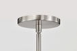 Pendant Nuvo 62-2192 Aura - 12 Inch LED Pendant - Brushed Nickel - K9 Bubble Crystal - 3000K CCT Nuvo