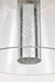 Pendant Nuvo 62-2192 Aura - 12 Inch LED Pendant - Brushed Nickel - K9 Bubble Crystal - 3000K CCT Nuvo