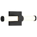 Vanity Nuvo 62-2201 Bowman - 12 Inch LED Vanity - Matte Black - Acrylic Lens Nuvo