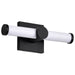 Vanity Nuvo 62-2201 Bowman - 12 Inch LED Vanity - Matte Black - Acrylic Lens Nuvo