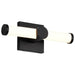 Vanity Nuvo 62-2201 Bowman - 12 Inch LED Vanity - Matte Black - Acrylic Lens Nuvo