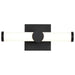 Vanity Nuvo 62-2201 Bowman - 12 Inch LED Vanity - Matte Black - Acrylic Lens Nuvo