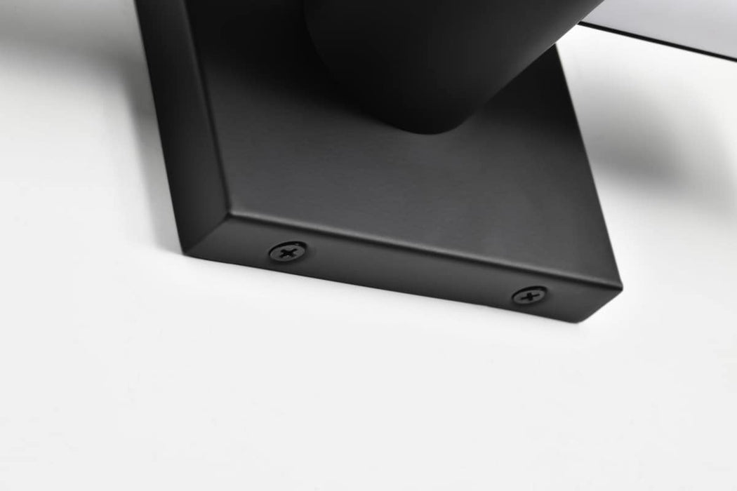 Vanity Nuvo 62-2201 Bowman - 12 Inch LED Vanity - Matte Black - Acrylic Lens Nuvo