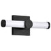 Vanity Nuvo 62-2201 Bowman - 12 Inch LED Vanity - Matte Black - Acrylic Lens Nuvo