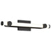 Vanity Nuvo 62-2202 Bowman - 24 Inch LED Vanity - Matte Black - Acrylic Lens Nuvo