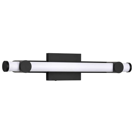 Vanity Nuvo 62-2202 Bowman - 24 Inch LED Vanity - Matte Black - Acrylic Lens Nuvo