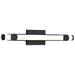 Vanity Nuvo 62-2202 Bowman - 24 Inch LED Vanity - Matte Black - Acrylic Lens Nuvo