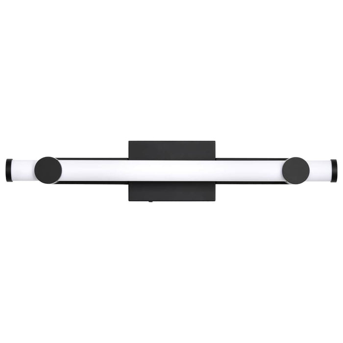 Vanity Nuvo 62-2202 Bowman - 24 Inch LED Vanity - Matte Black - Acrylic Lens Nuvo