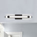 Vanity Nuvo 62-2202 Bowman - 24 Inch LED Vanity - Matte Black - Acrylic Lens Nuvo