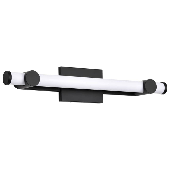 Vanity Nuvo 62-2202 Bowman - 24 Inch LED Vanity - Matte Black - Acrylic Lens Nuvo