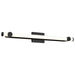 Vanity Nuvo 62-2203 Bowman - 36 Inch LED Vanity - Matte Black - Acrylic Lens Nuvo