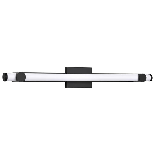 Vanity Nuvo 62-2203 Bowman - 36 Inch LED Vanity - Matte Black - Acrylic Lens Nuvo