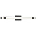Vanity Nuvo 62-2203 Bowman - 36 Inch LED Vanity - Matte Black - Acrylic Lens Nuvo
