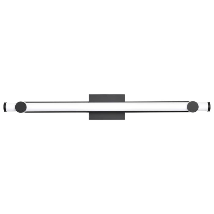 Vanity Nuvo 62-2203 Bowman - 36 Inch LED Vanity - Matte Black - Acrylic Lens Nuvo