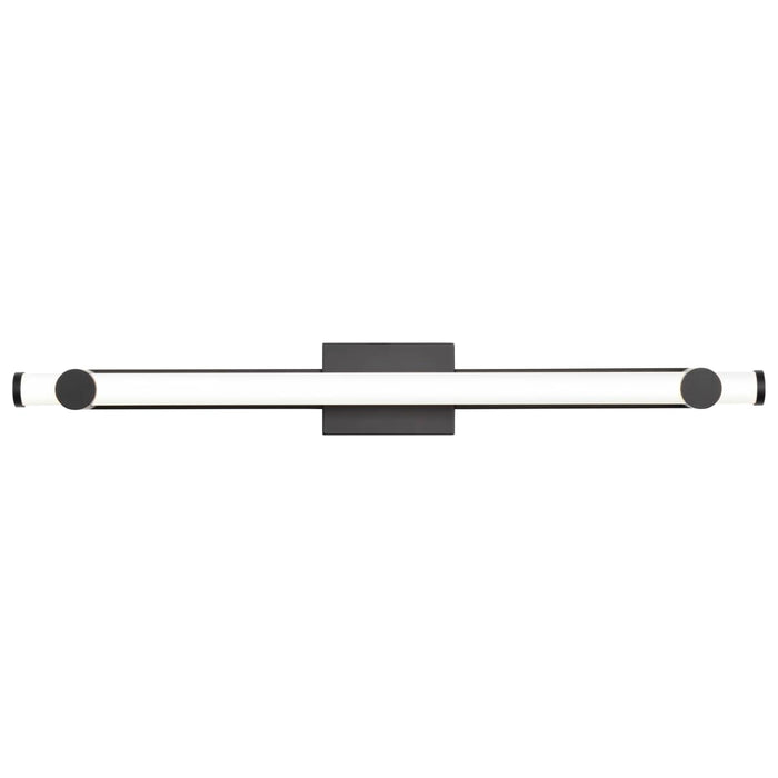 Vanity Nuvo 62-2203 Bowman - 36 Inch LED Vanity - Matte Black - Acrylic Lens Nuvo