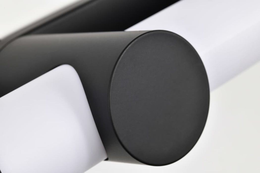 Vanity Nuvo 62-2203 Bowman - 36 Inch LED Vanity - Matte Black - Acrylic Lens Nuvo