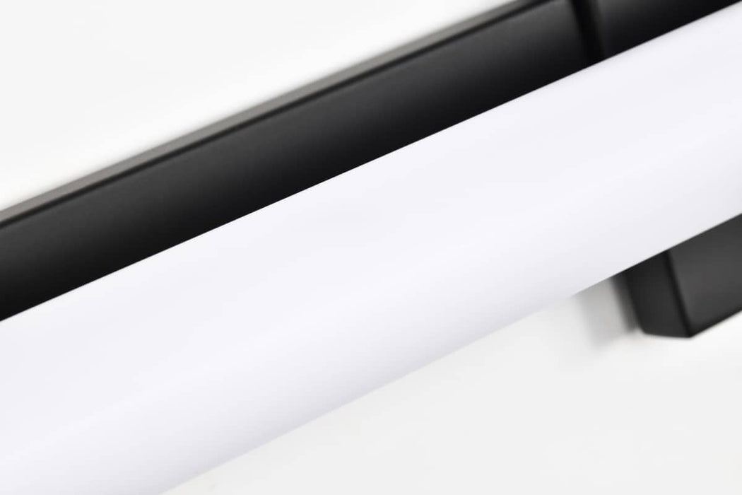 Vanity Nuvo 62-2203 Bowman - 36 Inch LED Vanity - Matte Black - Acrylic Lens Nuvo