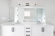 Vanity Nuvo 62-2203 Bowman - 36 Inch LED Vanity - Matte Black - Acrylic Lens Nuvo