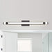 Vanity Nuvo 62-2203 Bowman - 36 Inch LED Vanity - Matte Black - Acrylic Lens Nuvo