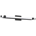 Vanity Nuvo 62-2203 Bowman - 36 Inch LED Vanity - Matte Black - Acrylic Lens Nuvo