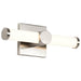 Vanity Nuvo 62-2211 Bowman - 12 Inch LED Vanity - Brushed Nickel - Acrylic Lens Nuvo