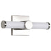Vanity Nuvo 62-2211 Bowman - 12 Inch LED Vanity - Brushed Nickel - Acrylic Lens Nuvo
