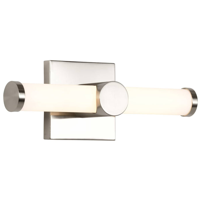 Vanity Nuvo 62-2211 Bowman - 12 Inch LED Vanity - Brushed Nickel - Acrylic Lens Nuvo