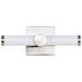 Vanity Nuvo 62-2211 Bowman - 12 Inch LED Vanity - Brushed Nickel - Acrylic Lens Nuvo