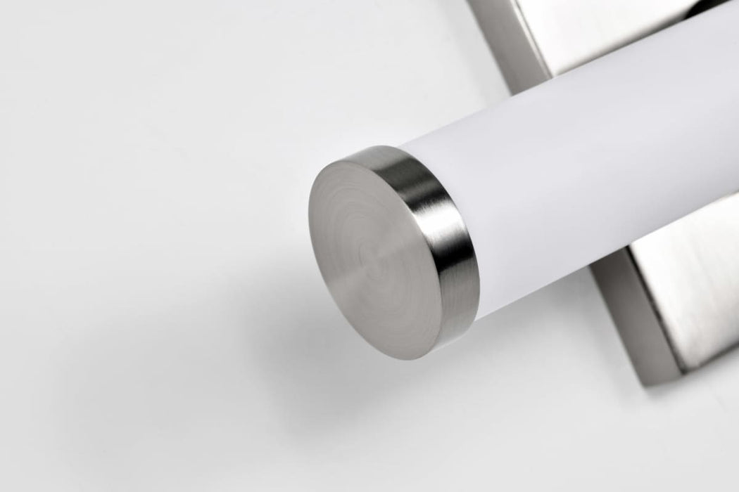 Vanity Nuvo 62-2211 Bowman - 12 Inch LED Vanity - Brushed Nickel - Acrylic Lens Nuvo