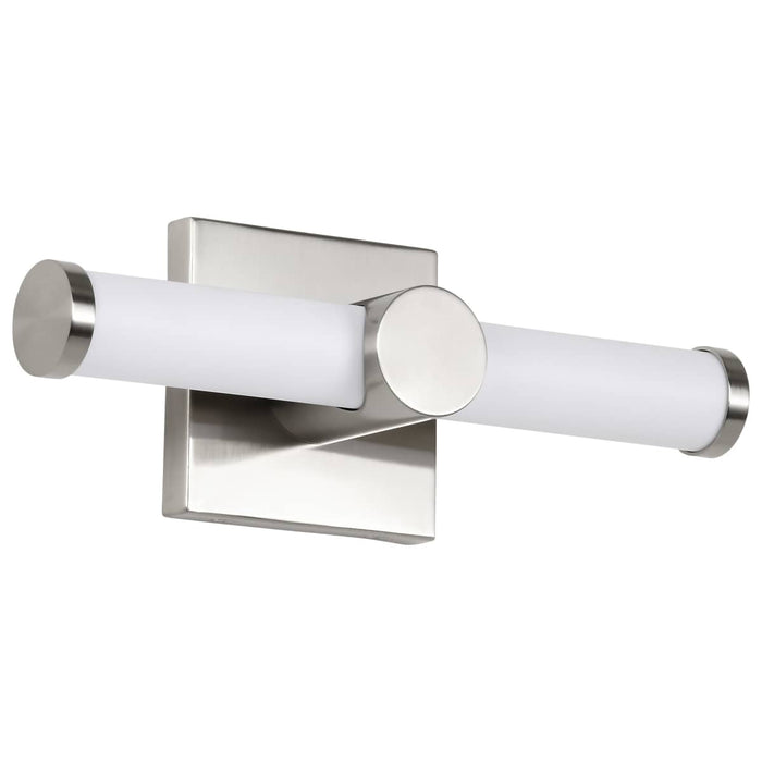 Vanity Nuvo 62-2211 Bowman - 12 Inch LED Vanity - Brushed Nickel - Acrylic Lens Nuvo
