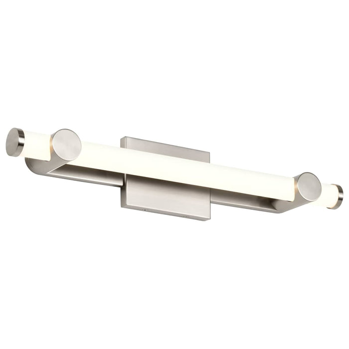 Vanity Nuvo 62-2212 Bowman - 24 Inch LED Vanity - Brushed Nickel - Acrylic Lens Nuvo